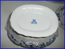 Excellent Blue Danube Soup Tureen with Lid and Under Plate Blue Onion Pattern