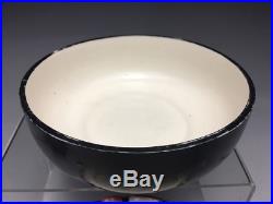 Exceptional Vintage Signed Fulper Pottery Art Deco Lidded Bowl