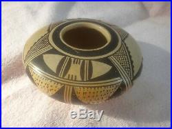 Fannie Nampeyo (d. 1987) Hopi Vintage Hand-coiled Pottery Bowl