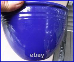 Fiesta #5 Cobalt Blue Nesting Mixing Bowl Fiestaware Vintage Great Condition