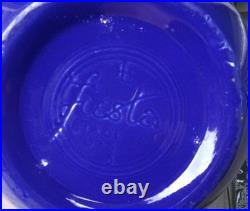 Fiesta #5 Cobalt Blue Nesting Mixing Bowl Fiestaware Vintage Great Condition
