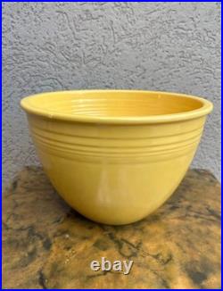 Fiesta Fiestaware Ceramic Mixing Nesting Bowl Yellow Vintage #6 No Rings HLC
