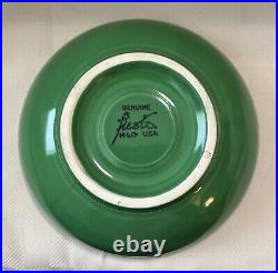 Fiesta Fiestaware Medium Green Individual Salad Bowl 7 1/2 Circa 1959