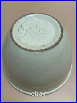 Fiesta Ware Old Ivory #2 Mixing Bowl Homer Laughlin 1939-1951