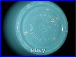 Fiestaware Vintage Mixing Bowl #7 Turquoise 1936-1938 Fiesta