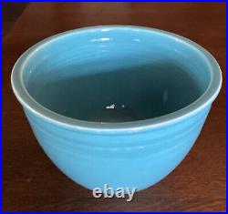 Fiestaware, Vintage Mixing Bowl, Fiesta, Turquoise, blue, with inside Rings