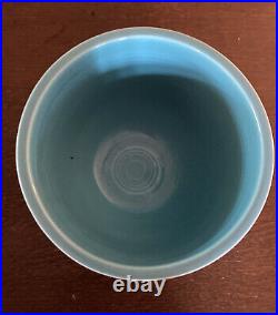 Fiestaware, Vintage Mixing Bowl, Fiesta, Turquoise, blue, with inside Rings