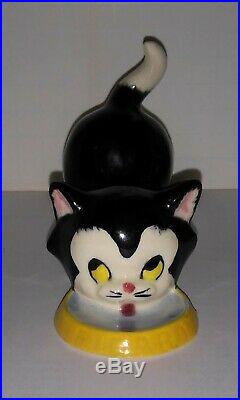Figaro with milk bowl Gepetto pottery vintage early 40's piece no issues