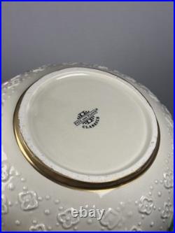 Fitz & Floyd Bunny Vintage Bowl Garden rhapsody Bunny Peeking at the Butterfly