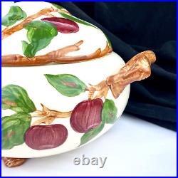 Franciscan Apple Blossom Vintage Soup Tureen Twig Handles & Feet