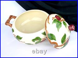 Franciscan Apple Blossom Vintage Soup Tureen Twig Handles & Feet