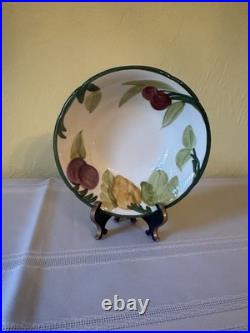 Franciscan Fresh Fruit small bowls, vintage ceramic, raised fruit design