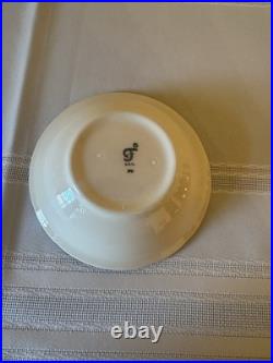 Franciscan Fresh Fruit small bowls, vintage ceramic, raised fruit design