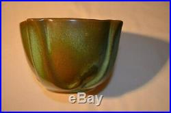 Frankoma Prairie Green Square Bowl #30 with Cat Mark Vintage Perfect