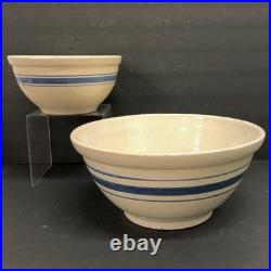 GARDEN CITY POTTERY Antique Stoneware Mixing Bowl