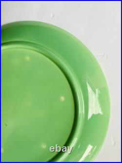GMB Gladding McBean California Pottery Green Large Centerpiece Bowl 14