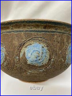 Gerry Williams Vintage Signed Studio Art Pottery Bowl