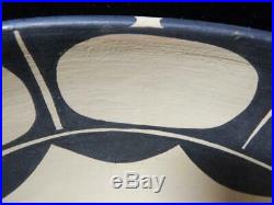 Giant 14+ Vintage Santo Domingo Pueblo Indian Pottery Dough Bowl Pot R. Aguilar