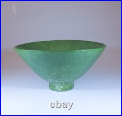 Green Ceramic Bowl Stunning Glaze- Carl-Harry Stålhane Rörstrand Green Ceramic Bowl Stunning Glaze- Carl-Harry Stålhane Rörstrand