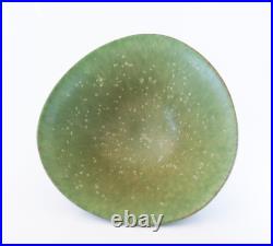 Green Ceramic Bowl Stunning Glaze- Carl-Harry Stålhane Rörstrand