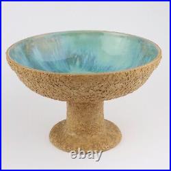 Hammat Pottery Mid-Century Original Footed Vase / Bowl #357