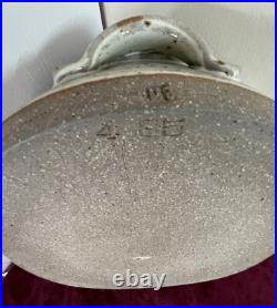 Hand Thrown Big Bowl Studio Pottery Signed mf 4 85 Margaret Frith UK 10x11x3