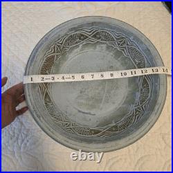 Handmade by Linda B Timberlake Art Pottery Fish Serving Bowl, 14 Dia x 4 High