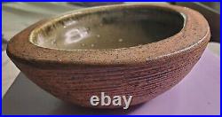 Harding Black Pottery Bowl 1954