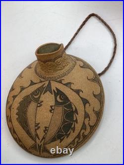 Harold Littlebird Hand Made vase Native American Art, Pottery, Collectable (M1)