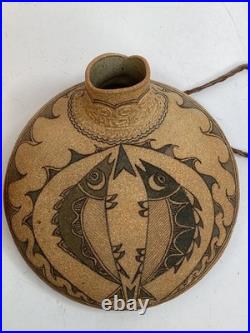 Harold Littlebird Hand Made vase Native American Art, Pottery, Collectable (M1)