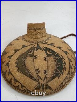 Harold Littlebird Hand Made vase Native American Art, Pottery, Collectable (M1)