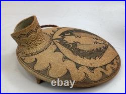 Harold Littlebird Hand Made vase Native American Art, Pottery, Collectable (M1)