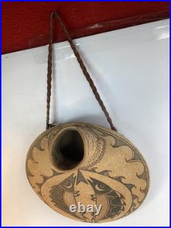 Harold Littlebird Hand Made vase Native American Art, Pottery, Collectable (M1)