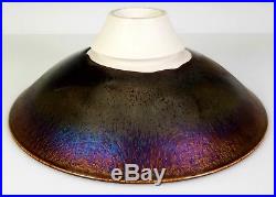 Hideaki Miyamura Vintage Japanese American Studio Art Pottery Iridescent Bowl