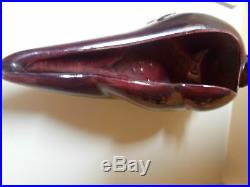 Hull Pottery Sea Shell Snail Dish Bowl Ebb Tide Console Bowl E-12 16 L Vintage
