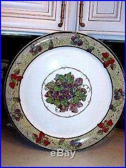 ITALY Large 19 Vintage Serving Platter Dish Pasta Bowl ARM Ceramica Hand Decor