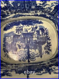 Incredible Victoria Ware Chinoiserie Porcelain Foot Bath