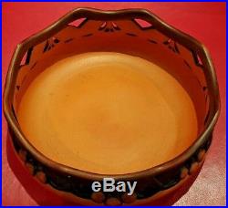 Ipsen Enke (Widow) #716 Vintage Art Deco Vase / Fruit Bowl In Terra-Cotta, Rare