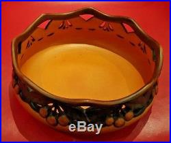 Ipsen Enke (Widow) #716 Vintage Art Deco Vase / Fruit Bowl In Terra-Cotta, Rare