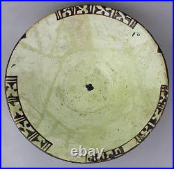 Islamic Pottery Nishapur Black on White Persian Dish