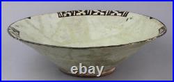 Islamic Pottery Nishapur Black on White Persian Dish