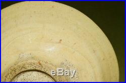Japanese Rice Bowl Tea Cup VERY OLD Pottery Antique Soup dish Vintage Japan c538