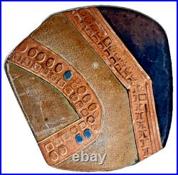 Joel Edwards California Studio Art Pottery Vessel Sculpture Bowl Tray Vtg Mcm Joel Edwards California Studio Art Pottery Vessel Sculpture Bowl Tray Vtg Mcm