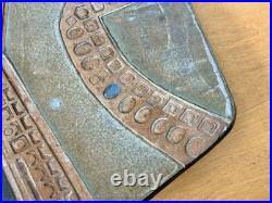 Joel Edwards California Studio Art Pottery Vessel Sculpture Bowl Tray Vtg Mcm