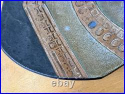 Joel Edwards California Studio Art Pottery Vessel Sculpture Bowl Tray Vtg Mcm