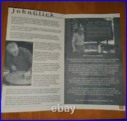 John Glick Plum Tree Pottery Vintage Handmade Bowl Teal/Aqua/Pink Hues