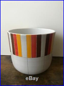 Jonathan Adler Vintage Sgraffito Ice Bowl Bucket Jar Large