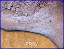 Judith Jenaurrie Warrie Australia Studio Art Pottery Design Vessel Bowl Vtg Mcm