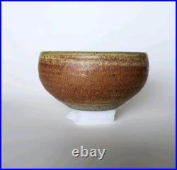 Karen Karnes Pottery Small Bowl 4 3/4 W 3 1/8 Tall Vintage