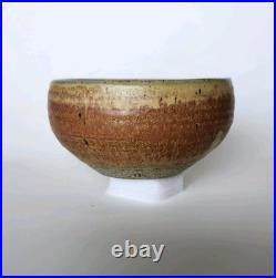 Karen Karnes Pottery Small Bowl 4 3/4 W 3 1/8 Tall Vintage